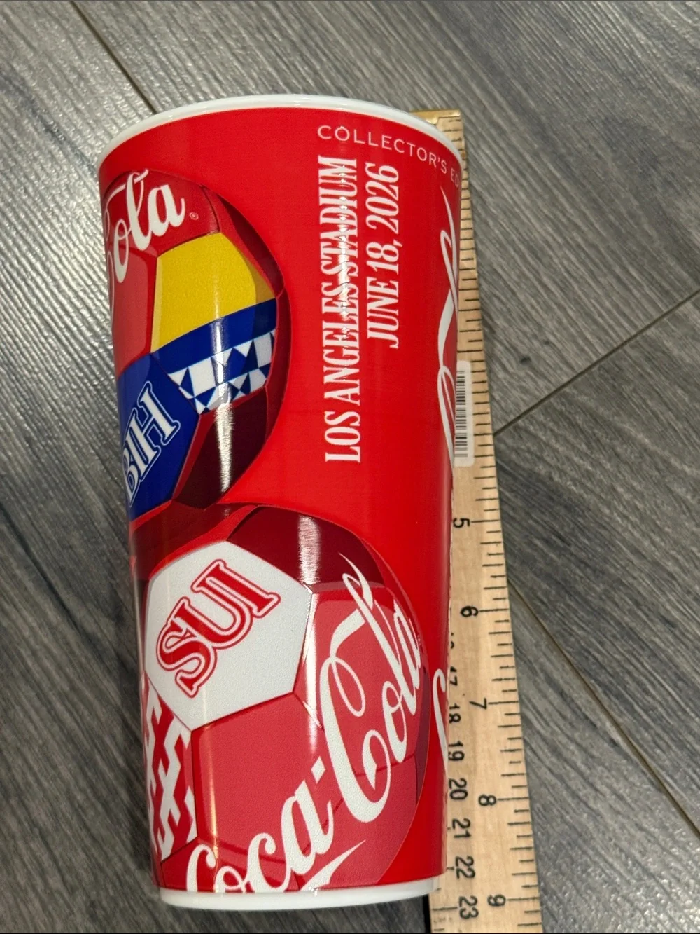 🧨2026 World Cup in Los Angeles 6/18/2026 collector cup & Visa bag FIFA
